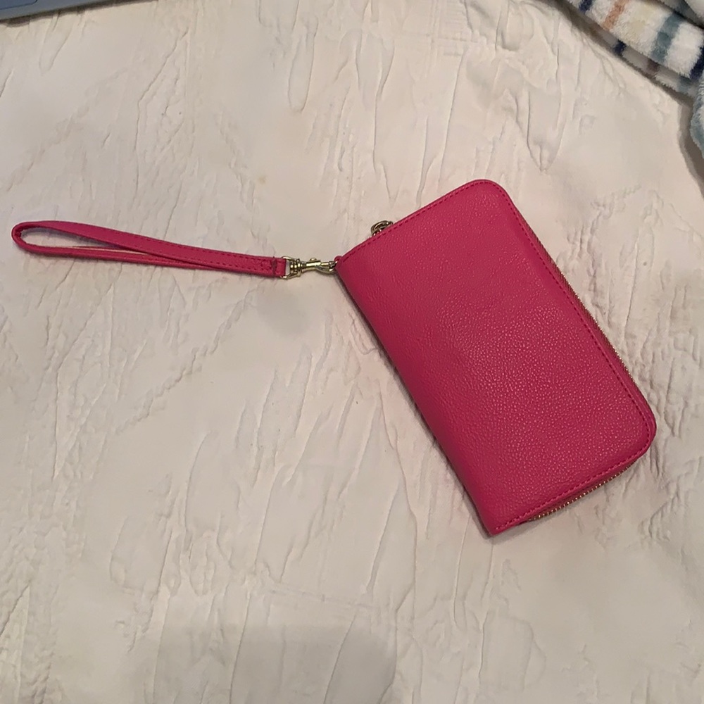 New Hot Pink Wristlet Wallet